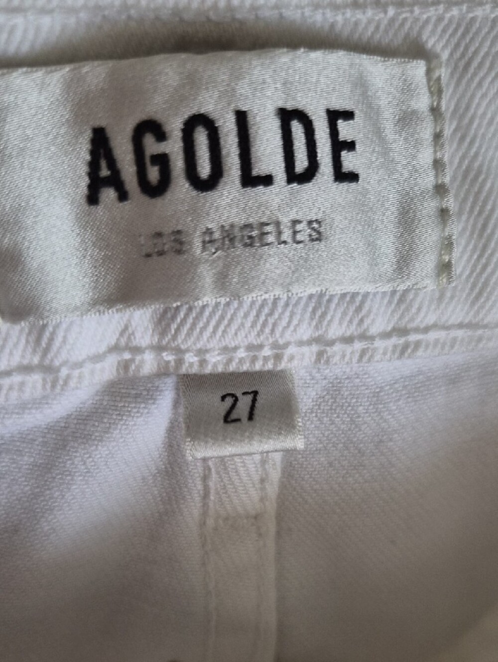 AGOLDE Riley High Rise Straight Crop jeans - Picture 2 of 3